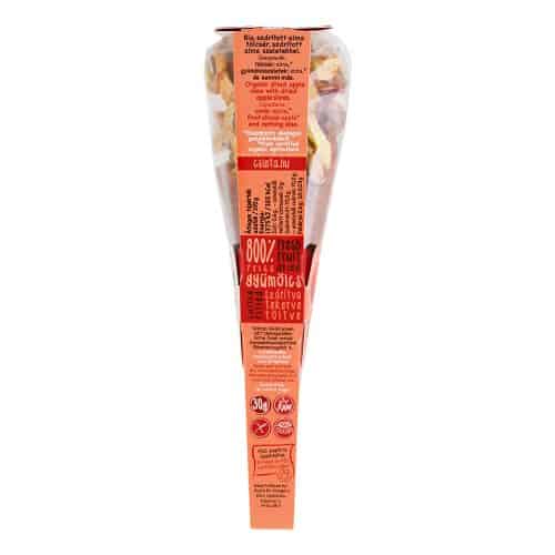 Organic dried Apple cone with Apple slices 30g