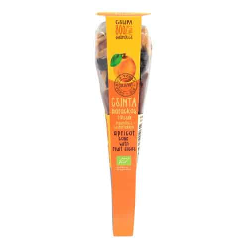 Organic Apricot Cone with Fruit slices 30g