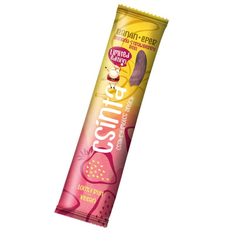 Banános-eper Csinta 15db/ doboz